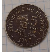 Филиппины 5 писо 1997г. km272а