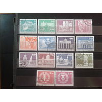 ГДР 1973-4 Стандарт 14 марок Большой формат