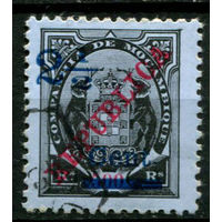 Португальские колонии - Мозамбик (Comp de Mocambique) - 1918 - Надпечатка нового номинала 2 1/2C на 500R - [Mi.131] - 1 марка. Гашеная.  (Лот 104BE)