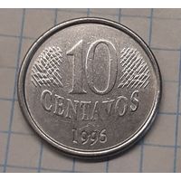 Бразилия 10 центаво 1996г. km633