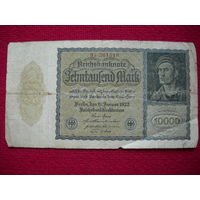 Германия 10000 марок 1922 г.