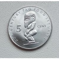Острова Кука 5 центов, 2000 ФАО 7-2-41