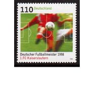 Германия-1998 (Мих.2010) ** , Спорт, футбол