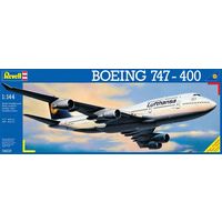 Сборная модель в маштабе 1:144 Авиалайнер Boeing 747 (Боинг-747) ,Ревел,КОРОБКА ПОВРЕЖДЕНА