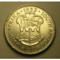 Брит. Южная Африка 2 Шиллинга 1952 Георг VI Серебро
