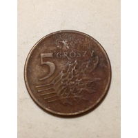 5 грош Польша 1992