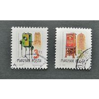 Венгрия 1990| Почтовые услуги | Телефоны. 2 марки
