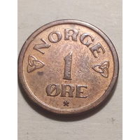 1 эре Норвегия 1954