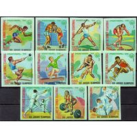 Спорт Экваториальная Гвинея  1976 год серия из 11 б/з марок (М)