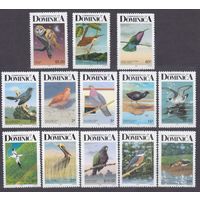 1989 Доминика 1004IIC-1017IIC Птицы 27,00 евро