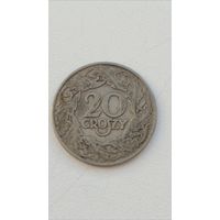 Польша. 20 грошей 1923 года