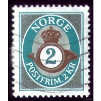 1 марка 1992 год Норвегия Стандарт