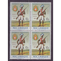 Португальские колонии - Мозамбик - 1966г. - униформа - 1 кварт - MNH. Без МЦ!