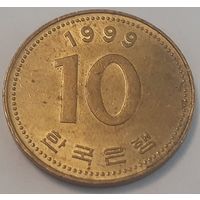 Южная Корея 10 вон, 1999 (4-11-1)