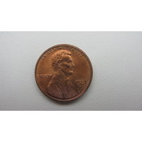 США 1 цент 1982 D
