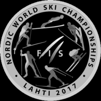Лахти. Чемпионат мира по лыжным видам спорта 2017 года. 1 рубль.
