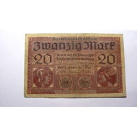 Германия Ro55. 20 марок 1918 г.