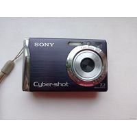 Фотоаппарат Sony Cyber-shot DSC-W80 с зарядным и шнурами в чехле с рубля