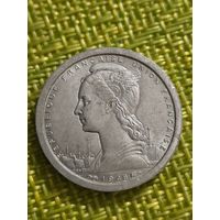 Французская Западная Африка 1 франк 1948 г