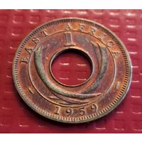 Британская Восточная Африка 1 цент 1959 г. #50605