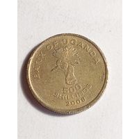 Уганда 500 шиллингов 2008 года .