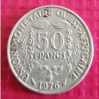 Западная Африка 50 франков 1976 г. #50909