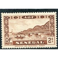 Сенегал. Французская колония. Мост
