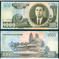Сев. Корея 1000 вон 2006 UNC