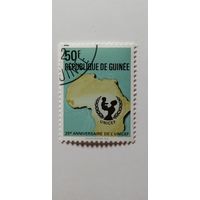 Гвинея 1971.  25 лет ЮНИСЕФ