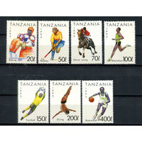 Танзания - 1993 - Спорт - [Mi. 1467-1473] - полная серия - 7 марок. MNH.  (Лот 157BJ)