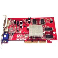 Видеокарта ATI 9550 AGP8X 128MB 128bit TV-OUT DVI