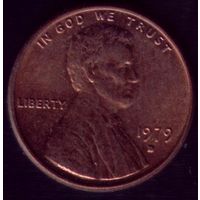 1 цент 1979 год D США