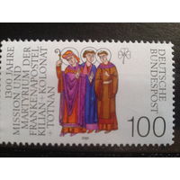 ФРГ 1989 1300 лет со дня смерти святых** Михель-2,0 евро