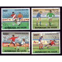 4 марки 1986 год Нигер 991-994