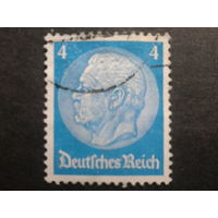Германия Рейх 1932 Гинденбург вод. знак 2