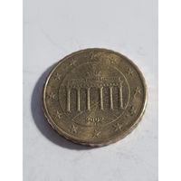 Германия 10 евроцентов 2002 двор J