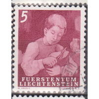 Ремесла Лихтенштейн 1951 год Лот 53 около 40 % от каталога по курсу 3 р