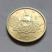 50 евроцентов, Италия 2003 г.