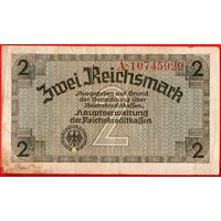 ТОРГ! 2 рейхсмарки 1940! Германия! Третий Рейх! Оккупация! 1/6! ВОЗМОЖЕН ОБМЕН!
