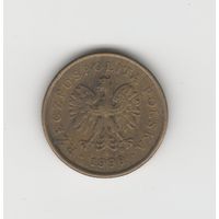 5 грошей 1998 Польша Лот 7862