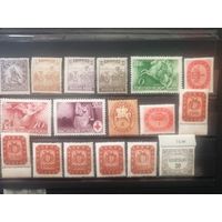 Лот чистых марок Венгрии