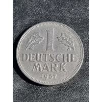 Германия (ФРГ) 1 марка 1967 F