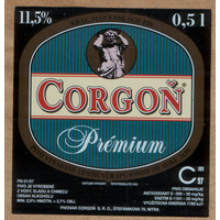 Этикетка пива Corgon Е386