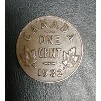 Канада 1 цент 1932
