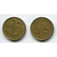 Барбадос. 5 центов (1989)