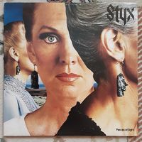 STYX - 1978 - PIECES OF EIGHT (UK) LP, CLEAR VINYL