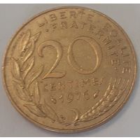 Франция 20 сантимов, 1976 (3-11-158)