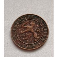 Нидерландские Антильские острова 2.5 цента, 1956  4-8-14
