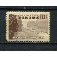Панама - 1960 - Перепись населения 10С - [Mi.579] - 1 марка. Гашеная.  (Лот 70EK)-T7P16
