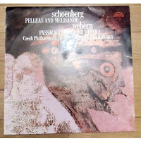 Schoenberg, Webern - Pelleas And Melisande / Passacaglia For Orchestra. Czech Philharmonic Orchestra, Hans Swarowsky.